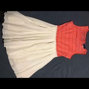 Francesca’s linen A-line dress